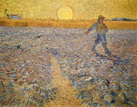 Sower at Sunset - Vincent Van Gogh