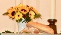Brot auf Altar