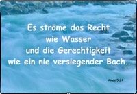 Gerechtigkeit Wasser