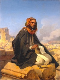 SA_160-Jeremia_op_de_puinhopen_van_Jeruzalem
